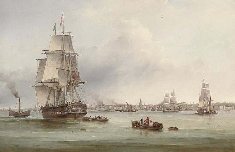  The three-masted merchantman